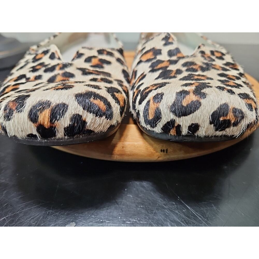 Antonio Melani "SPLENDID" Cheetah‎ Print Textured Leather Ballet Flats W/7 *EUC - Picture 7 of 16